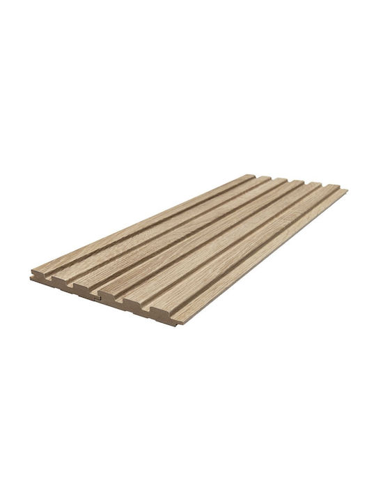 3D Wall Panels from MDF with Glue Beige