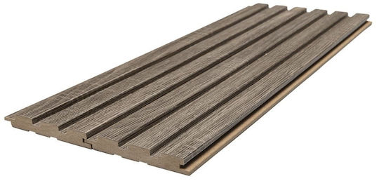 3D Πάνελ Τοίχου από MDF με Κόλλα Καφέ