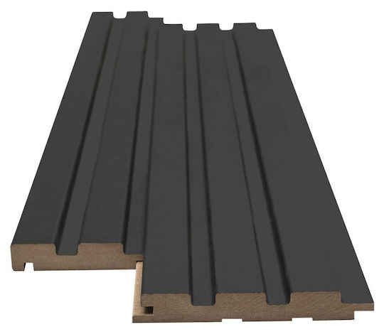 Panouri Decorative 3D Din PVC Cu Adeziv Negru