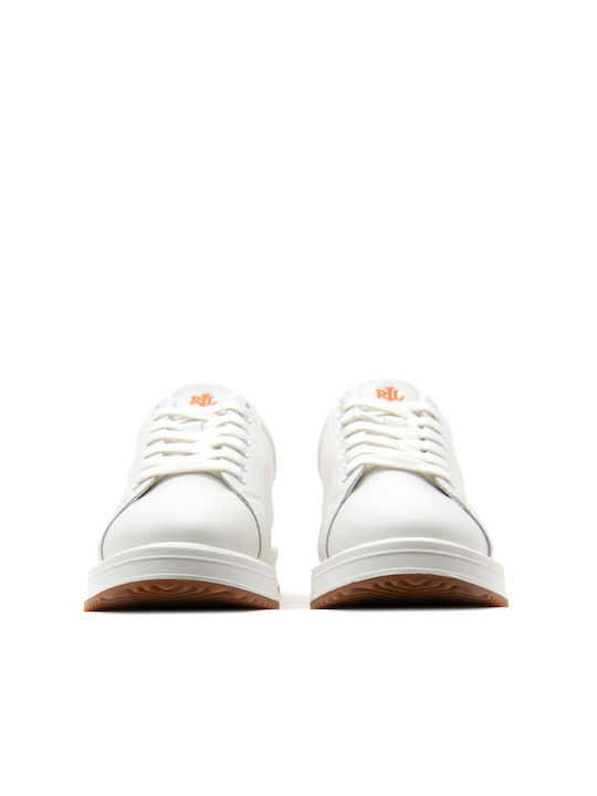 Ralph Lauren Sneakers Ecru-orange