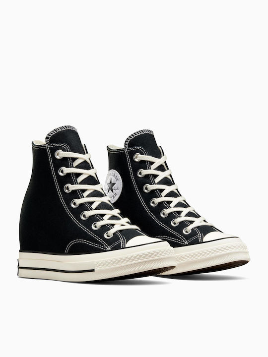 Wedge Sneakers Black