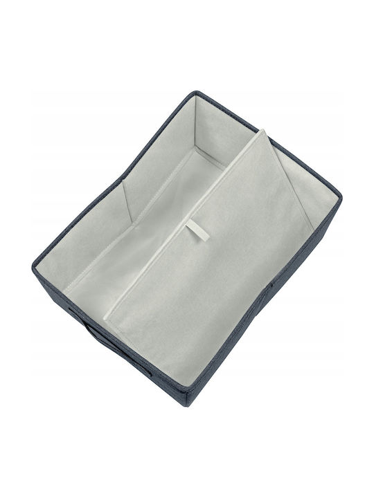Leitz Fabric Storage Box with Lid Gray 28.5x38x20cm 2pcs
