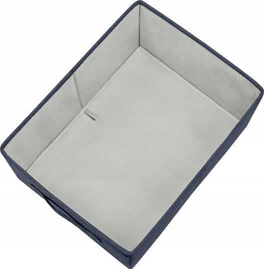 Leitz Stoff Aufbewahrungsbox mit Deckel Gray 28.5x38x20cm 2Stück