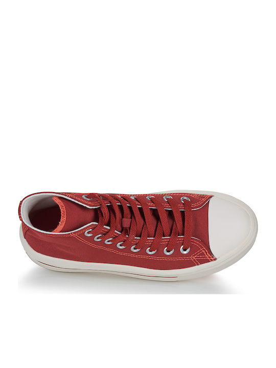 Flatforms Boots Red