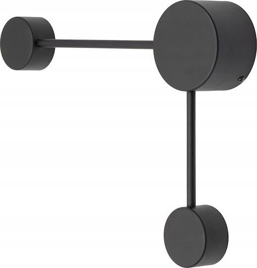 TK Lighting Modern Leuchte Wand mit Fassung GX53 Schwarz