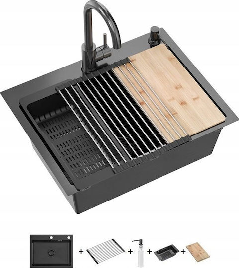 Quadron Ένθετος Συνθετικός 58x45cm Μαύρος Quadron Ένθετος Συνθετικός 58x45cm Μαύρος