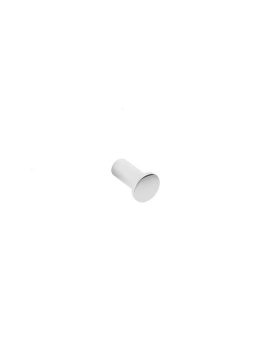 KFA Single Wall-Mounted Bathroom Rail Inox Silver