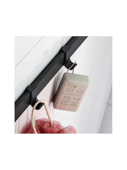 Hansgrohe Calea ferată de Baie Dublă De Perete cu șuruburi Negru