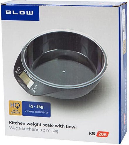 Blow Digitale Küchenwaage mit Eimer bis 5kg