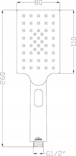 Invena Handheld Showerhead