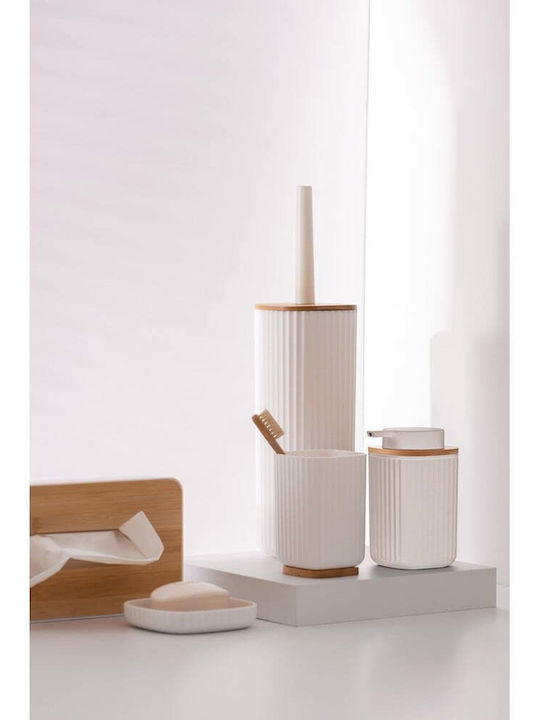 Wenko Plastic Toilet Brush White
