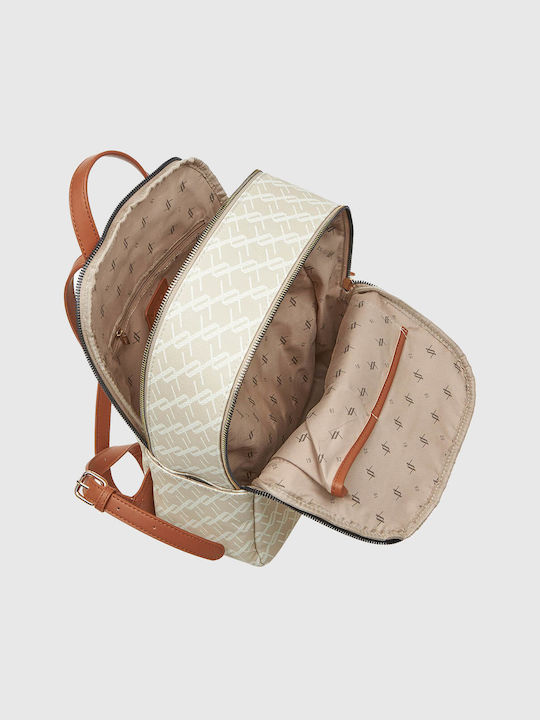 Verde Women's Bag Backpack Beige