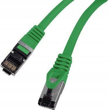 Lanberg S/FTP Cat.8.1 Ethernet Network Cable 0.5m Green 1pcs