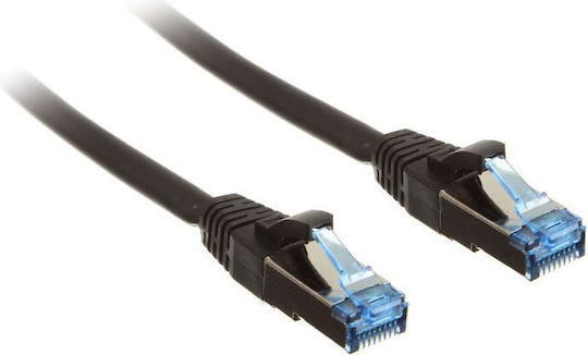 InLine S/FTP Cat.6a (Gigabit) Мрежов Кабел Ethernet 5м Черен