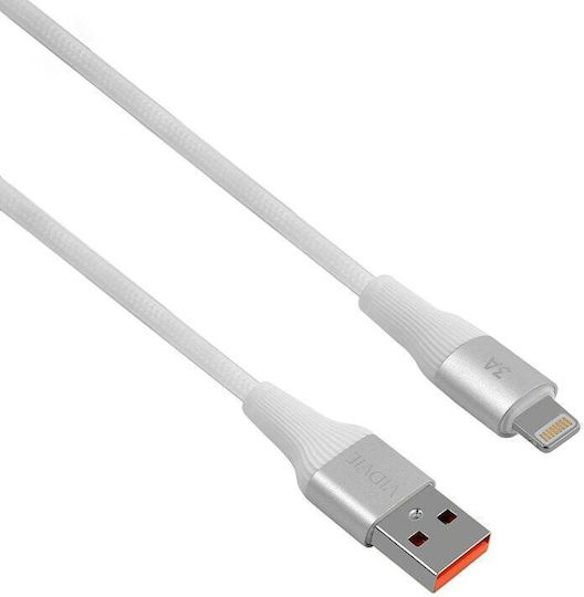 Vidvie USB-A to Lightning Cable White 1m