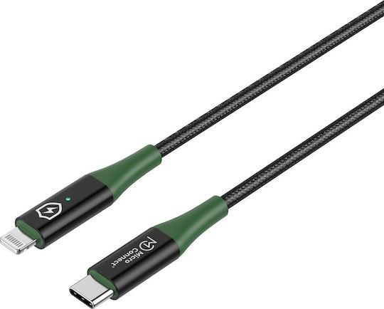 Microconnect USB-C to Lightning Cable Black 1m