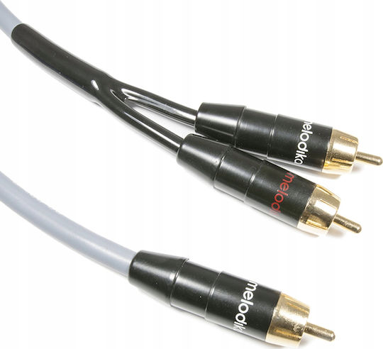 Melodika 12m RCA male Cable (MDSWY120G)