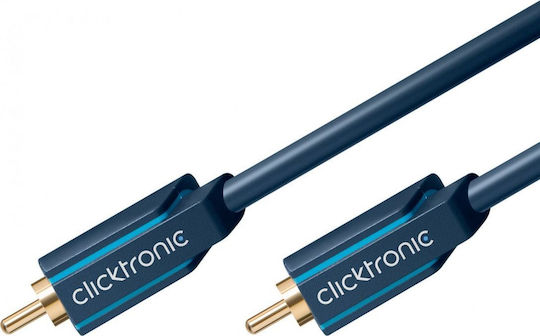 Clicktronic 7.5m RCA male Cable