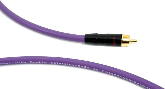 Melodika Kabel RCA-Stecker - RCA-Stecker 1m MD2R10