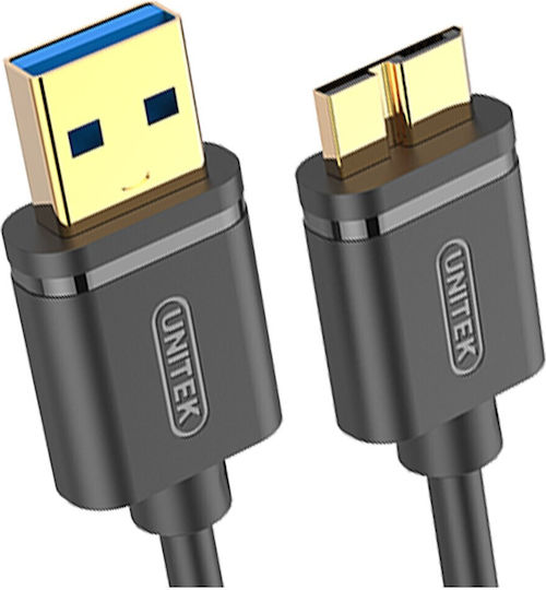 Unitek 1m Regular USB 3.0 to micro USB Cable (Y-C461GBK)