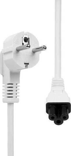 Microconnect IEC C5 - IEC C5 Cable 3m Λευκό