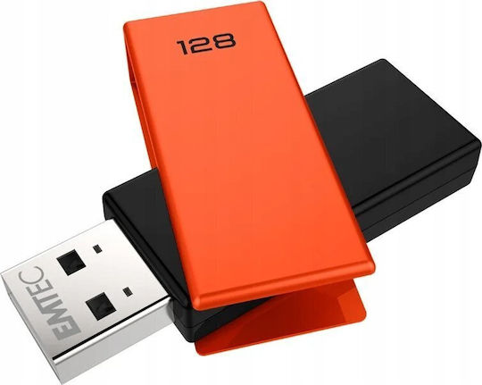 Emtec Brick 128GB USB 2.0 Стик Черен