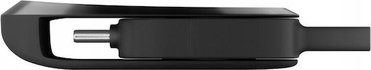 Sandisk 32GB USB 3.2 Stick με σύνδεση USB-C & USB-A Μαύρο