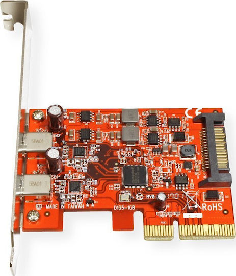 Roline Κάρτα PCI σε θύρα USB 3.2
