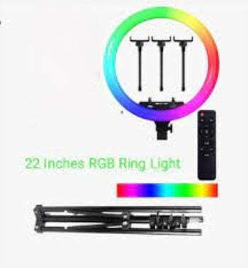 RGB Ring Light και Βάση για Κινητό