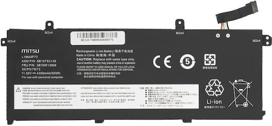 Mitsu Replacement Laptop Fan for Lenovo ThinkPad T490 T495 P43s P14s BC LE T490