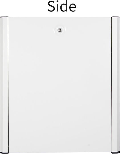 Lanview Montat pe perete Cabină Rack 12U 60x56x64.5cm Alb