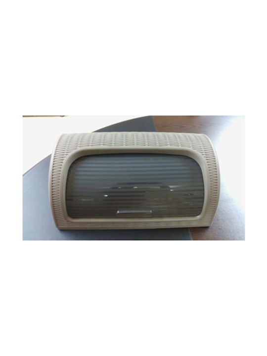 Bread Box Plastic Beige 41.4x26.9x18.1cm