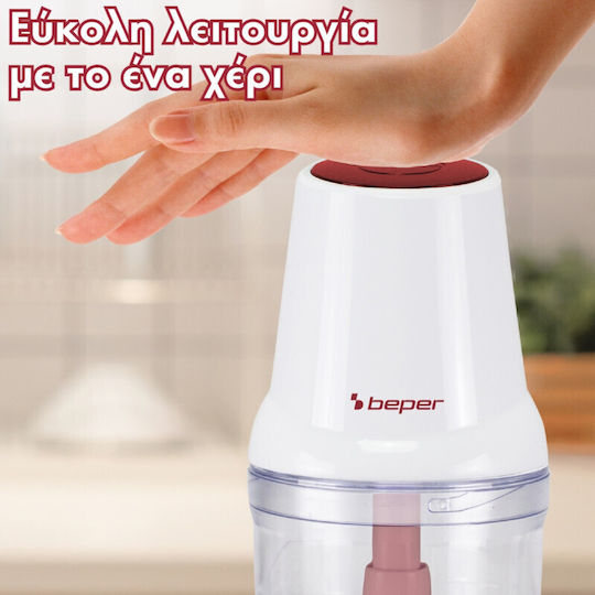Beper Πολυκόπτης Multi 400W με Δοχείο 500ml Λευκός
