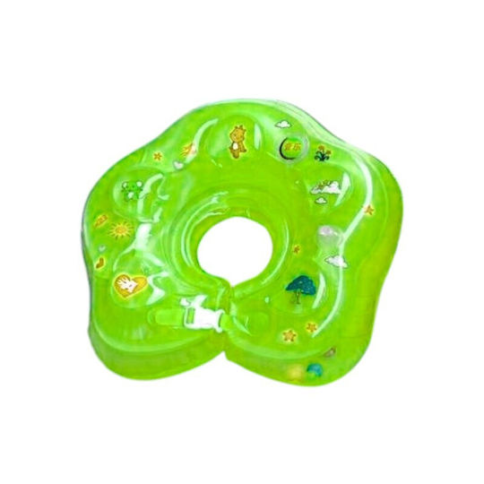 Inflatable Kids' Swim Ring Green