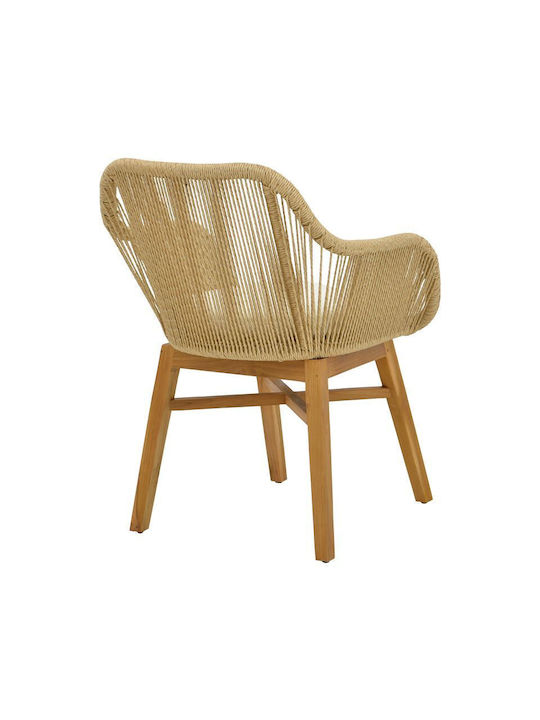 Kalie-wooly 7 Stück Garten- und Outdoor-Möbelsets Für Garten & große Räume Natürliche Beigen mit Kissen