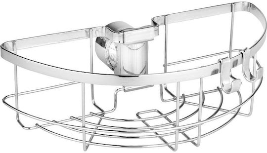 Wenko Badewannenregal Metallisch Silber