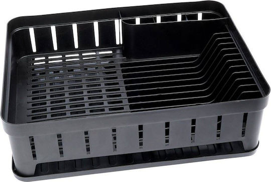 Vilde Scurgător De Chiuvetă Din Plastic Negru 39.8x31x12cm