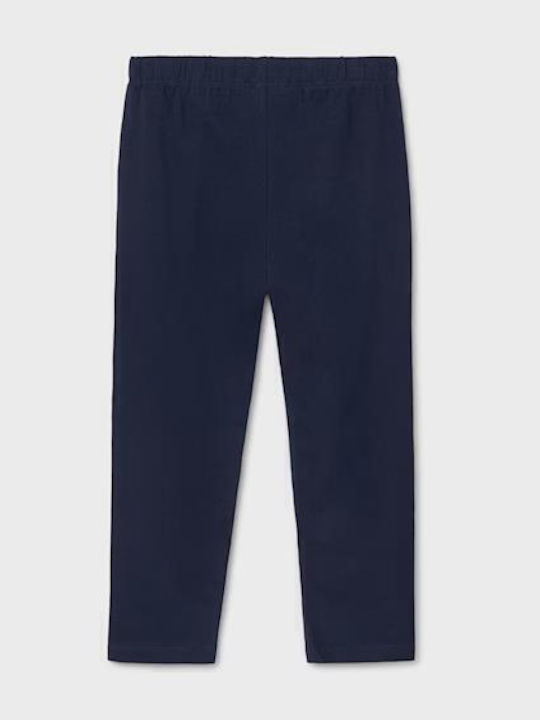 Kinder Leggings Capri Marineblau