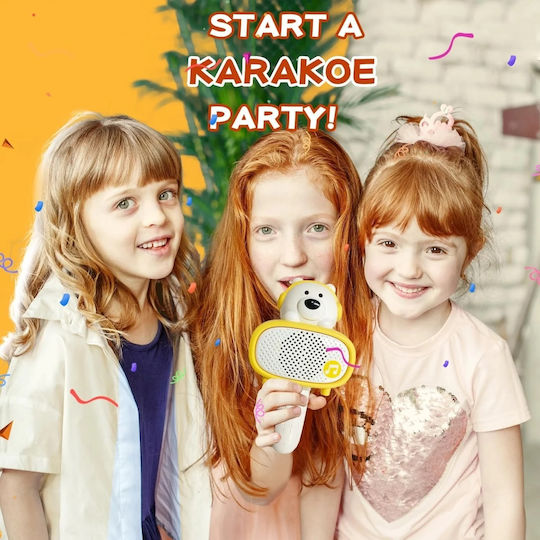 Microfon Karaoke Pentru 3+ Ani