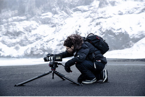 Manfrotto 504x Fluid Video Head with Flat Base