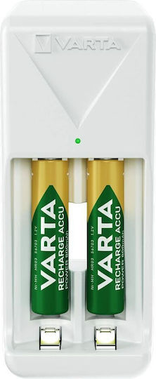 Varta Mini 57656 Încărcător 2 Baterii Ni-MH Dimensiune AA/AAA