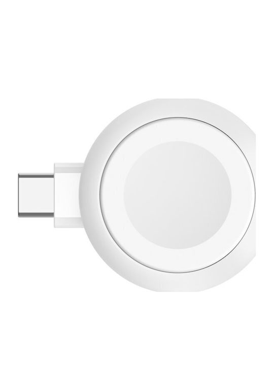 Belkin BoostCharge Зарядно за Apple Watch Бялς