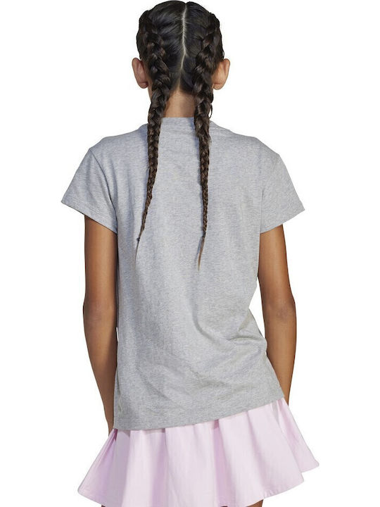 Kinder-T-Shirt grau Essentials Big Logo