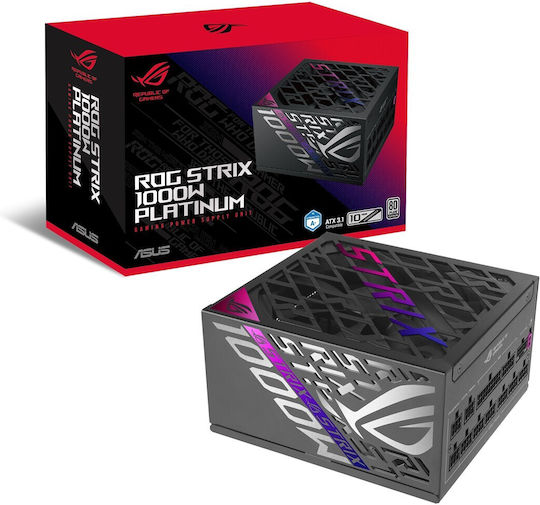 Asus ROG STRIX 1000 1000W Черен Компютърно захранване Пълен модул 80 Plus Platinum