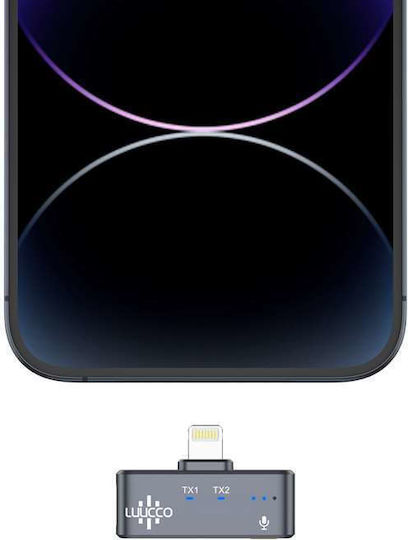 AirWave Combo K2 Σετ Ασύρματο Μικρόφωνο Πέτου, Clip On για Φωνητικά