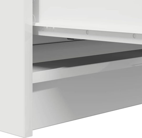 Συρταριέρα Креватокамарас Дървена Бял 80x35x80бр