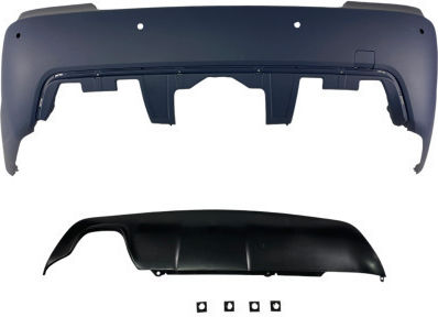 Body Kit Bmw E60 Sedan 2003-2007 M Pack Χωρίς Προβολάκια Ανοίγματα 24 Mm