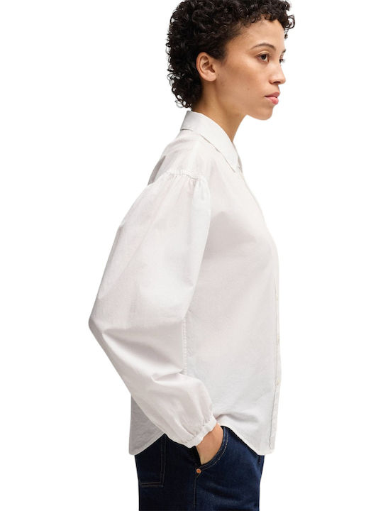 Women's Long Sleeve Shirt White