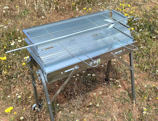 Serton Verzinkt Holzkohlegrill 60cmx30cm