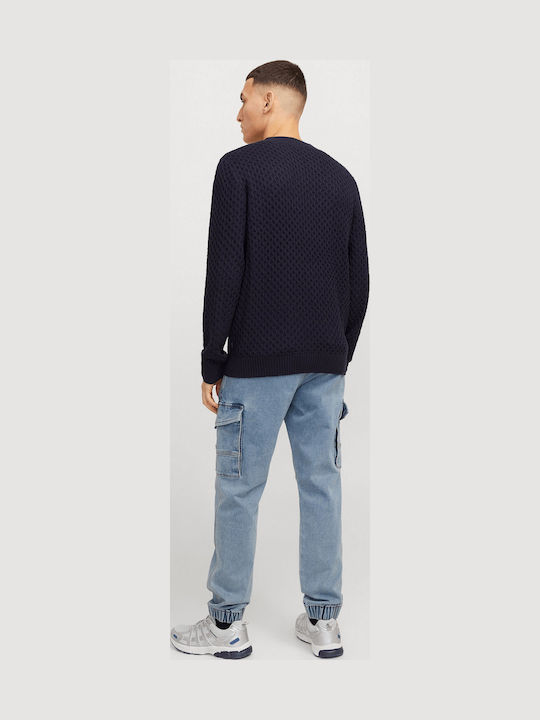 Men's Jeans Pants Cargo Blue